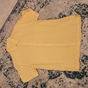 Perry Ellis linen polo